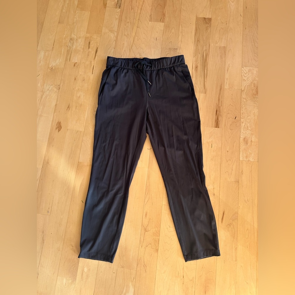 CRZ YOGA Gray Ankle Cropped Pants Relaxed Fit